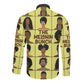 The Melanin Bunch African Long Sleeve Button Shirt Afro Black People