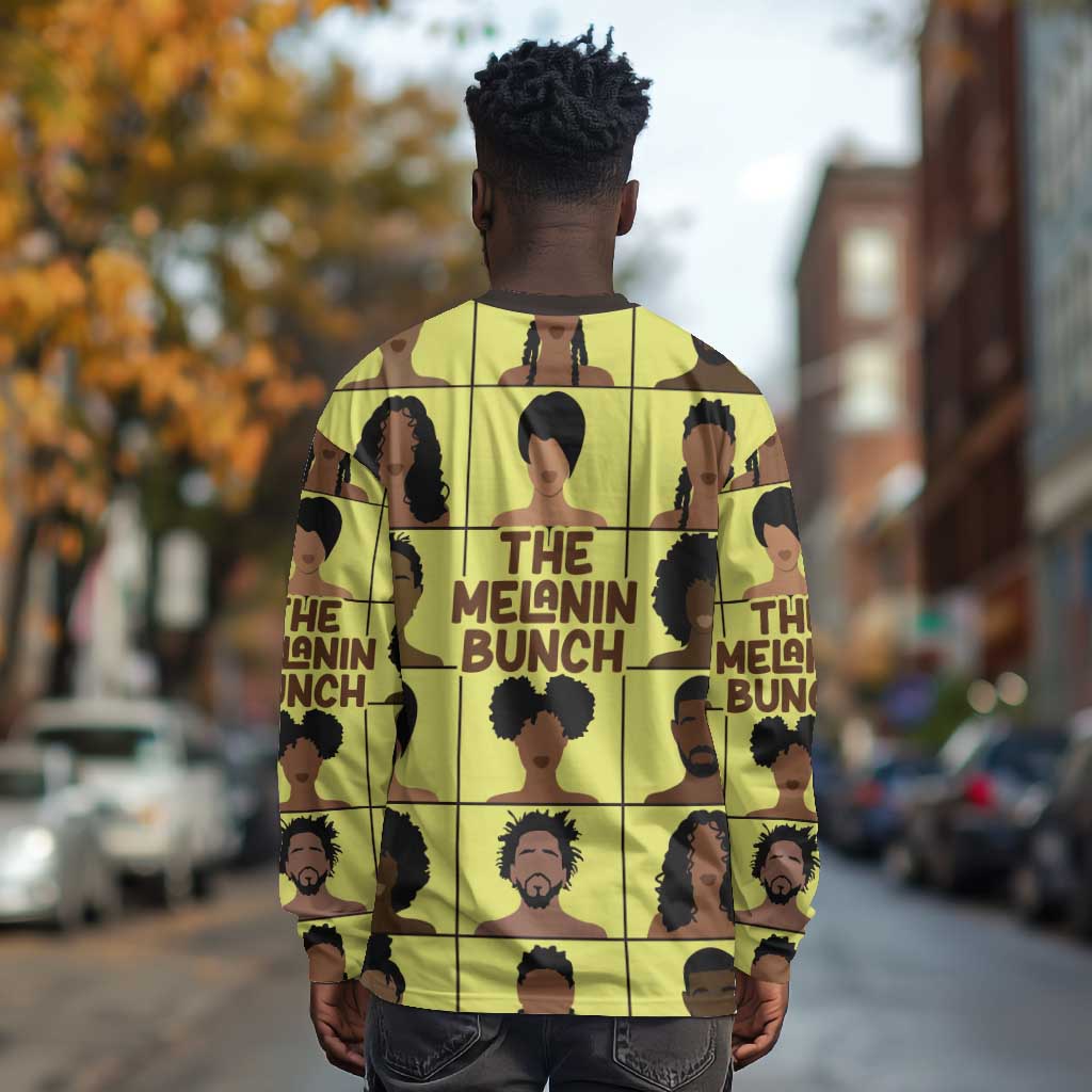 The Melanin Bunch African Long Sleeve Shirt Afro Black People