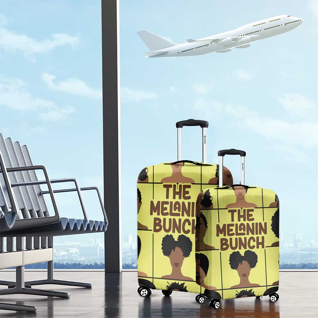 The Melanin Bunch African Luggage Cover Afro Black People
