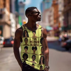 The Melanin Bunch African Men Tank Top Afro Black People