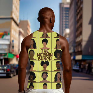 The Melanin Bunch African Men Tank Top Afro Black People