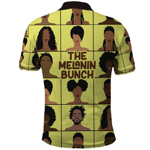 The Melanin Bunch African Polo Shirt Afro Black People