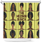 The Melanin Bunch African Shower Curtain Afro Black People
