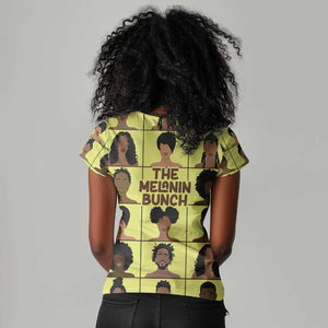 The Melanin Bunch African Women V-Neck T-Shirt Afro Black People