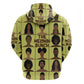 The Melanin Bunch African Zip Hoodie Afro Black People