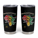 African Black Power Tumbler Cup Unapologetically Black Raised Fist