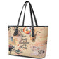 Our Beats Redefine The World African Leather Tote Bag Afro Music