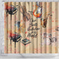 Our Beats Redefine The World African Shower Curtain Afro Music