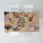 Our Beats Redefine The World African Tablecloth Afro Music