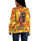 African Women Off Shoulder Sweater She Believed She Could So She Did