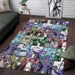 African American Area Rug The Civil Rights Journey in Puzzle
