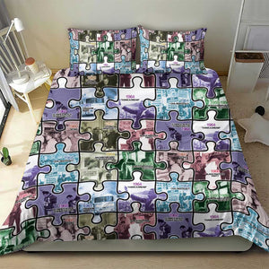 African American Bedding Set The Civil Rights Journey in Puzzle