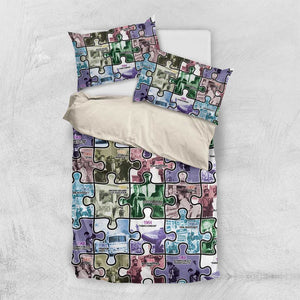 African American Bedding Set The Civil Rights Journey in Puzzle