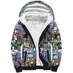 African American Sherpa Hoodie The Civil Rights Journey in Puzzle