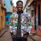 African American Sleeve Zip Bomber Jacket The Civil Rights Journey in Puzzle
