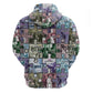African American Zip Hoodie The Civil Rights Journey in Puzzle
