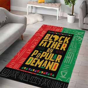 Black Father By Popular Demand Area Rug African Art