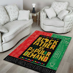 Black Father By Popular Demand Area Rug African Art