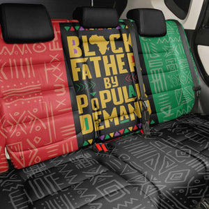 Black Father By Popular Demand Back Car Seat Cover African Art