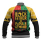 Black Father By Popular Demand Baseball Jacket African Art DT03