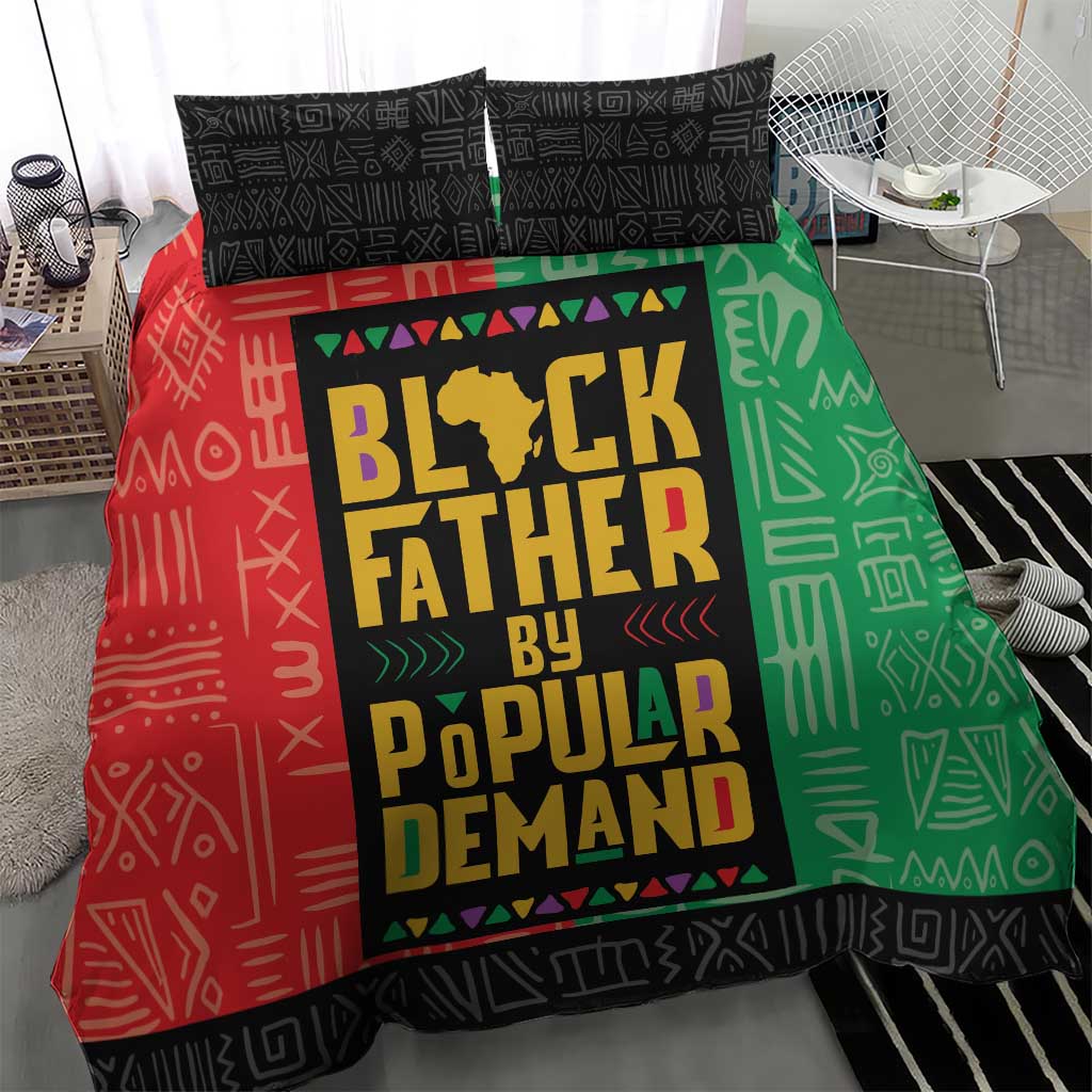 Black Father By Popular Demand Bedding Set African Art