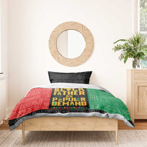 Black Father By Popular Demand Bedding Set African Art