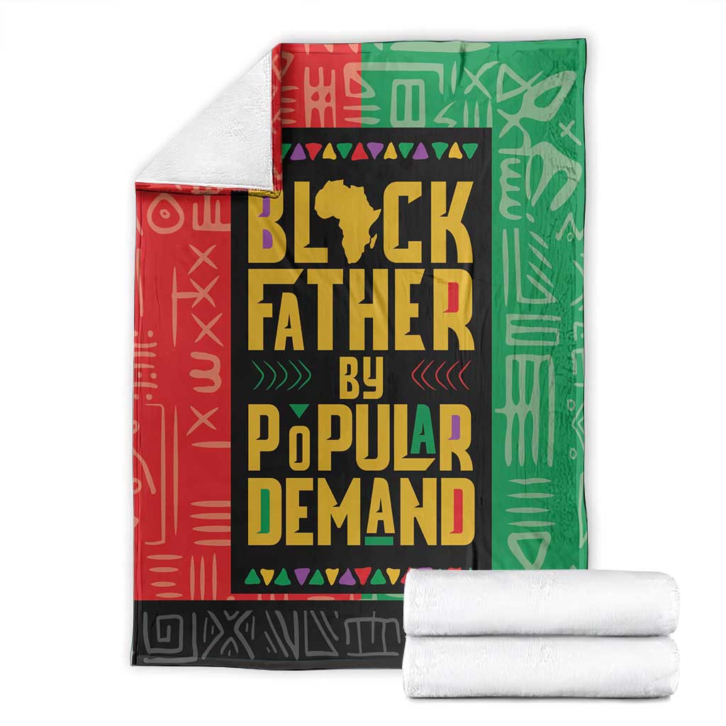 Black Father By Popular Demand Blanket African Art