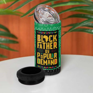 Black Father By Popular Demand 4 in 1 Can Cooler Tumbler African Art