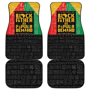 Black Father By Popular Demand Car Mats African Art