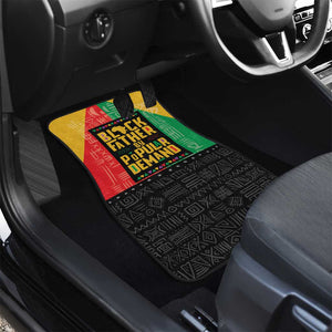 Black Father By Popular Demand Car Mats African Art