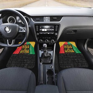 Black Father By Popular Demand Car Mats African Art