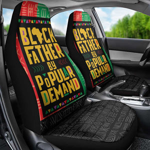 Black Father By Popular Demand Car Seat Cover African Art