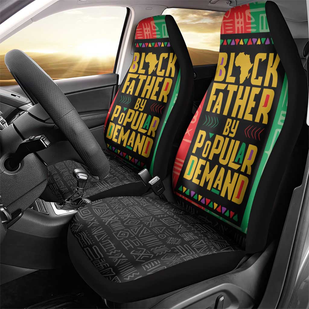 Black Father By Popular Demand Car Seat Cover African Art