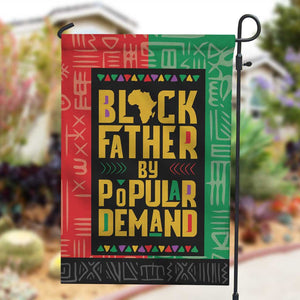 Black Father By Popular Demand Garden Flag African Art