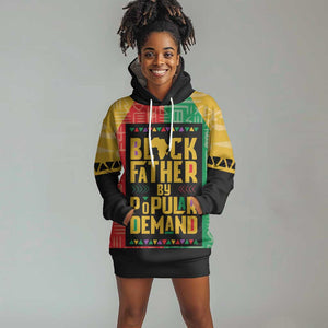 Black Father By Popular Demand Hoodie Dress African Art