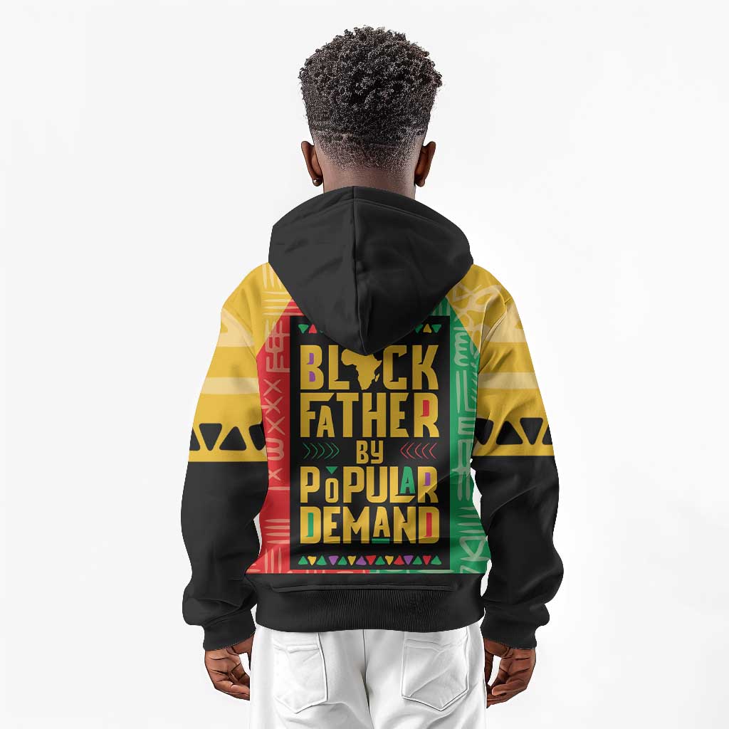Black Father By Popular Demand Kid Hoodie African Art