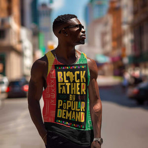 Black Father By Popular Demand Men Tank Top African Art