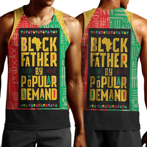 Black Father By Popular Demand Men Tank Top African Art