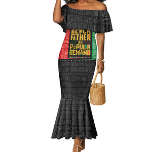 Black Father By Popular Demand Mermaid Dress African Art