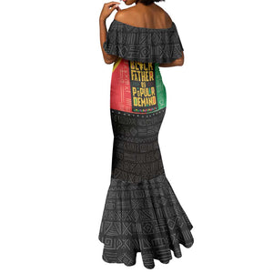 Black Father By Popular Demand Mermaid Dress African Art