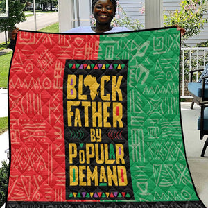 Black Father By Popular Demand Quilt African Art