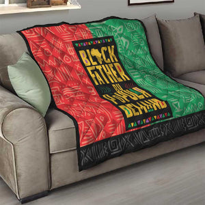 Black Father By Popular Demand Quilt African Art