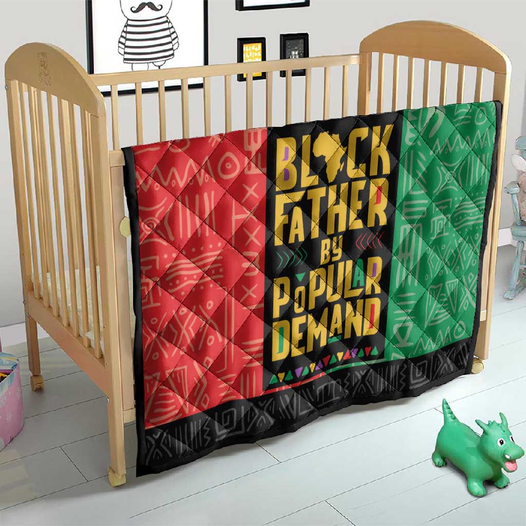 Black Father By Popular Demand Quilt African Art