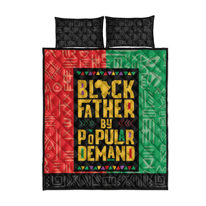 Black Father By Popular Demand Quilt Bed Set African Art