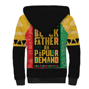 Black Father By Popular Demand Sherpa Hoodie African Art