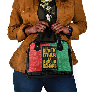 Black Father By Popular Demand Shoulder Handbag African Art