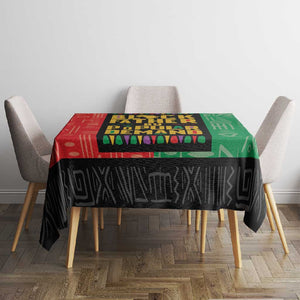 Black Father By Popular Demand Tablecloth African Art