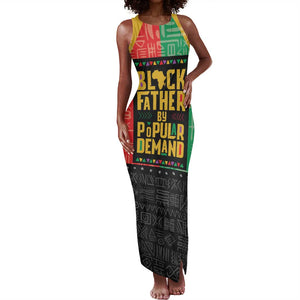 Black Father By Popular Demand Tank Maxi Dress African Art