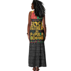 Black Father By Popular Demand Tank Maxi Dress African Art