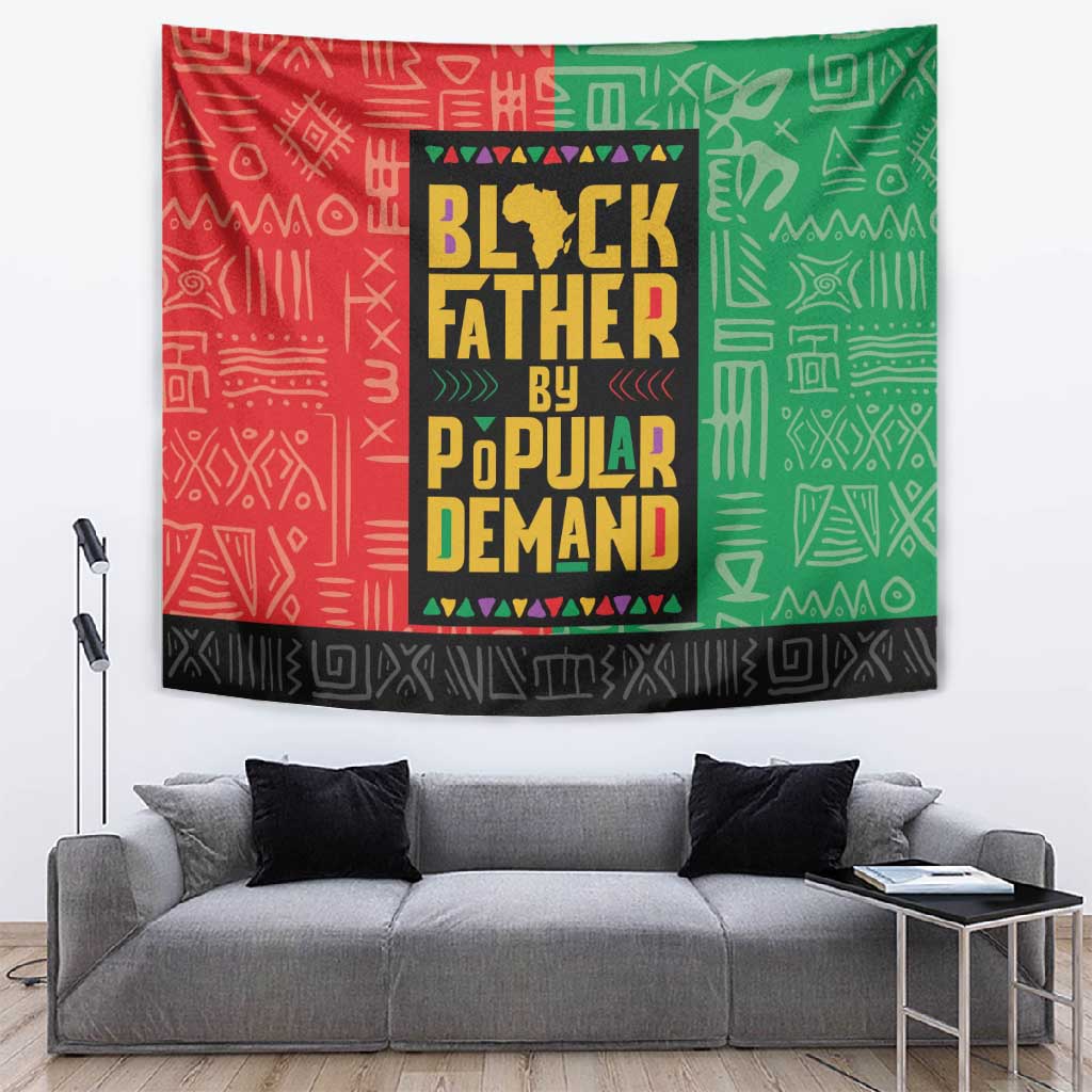 Black Father By Popular Demand Tapestry African Art